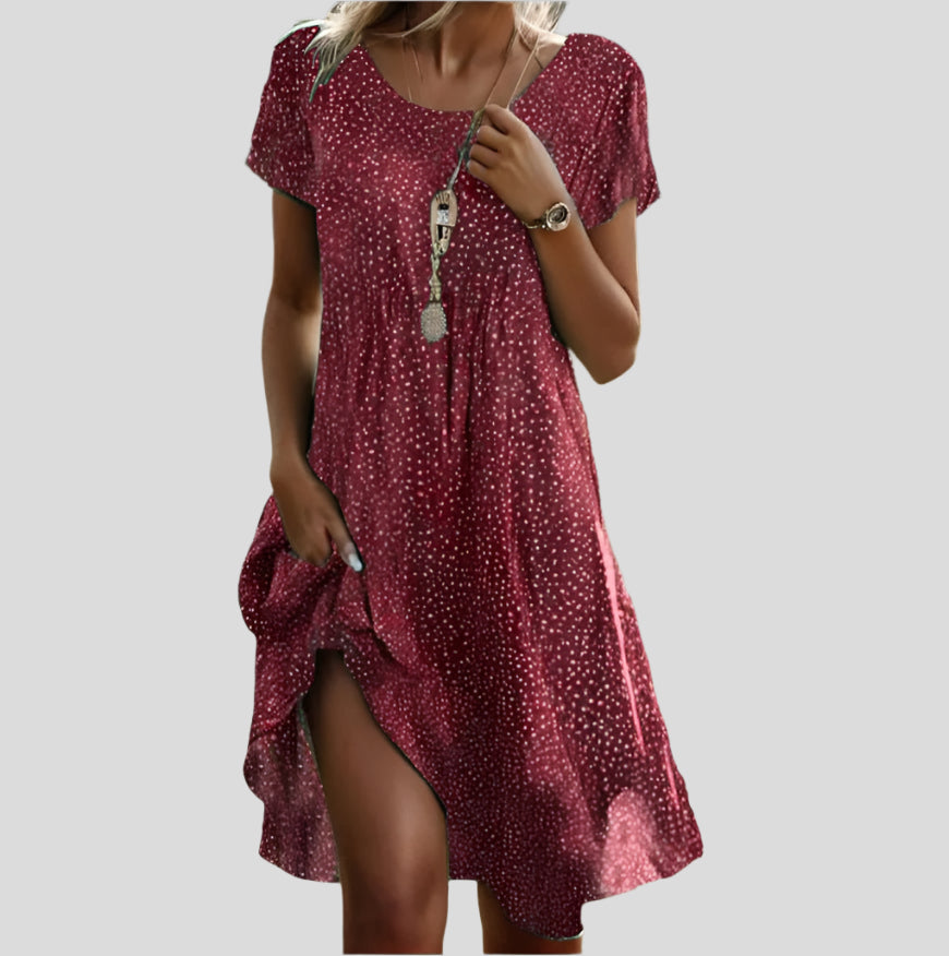 Signe - Elegante Bohemian Jurk
